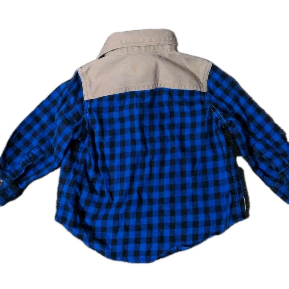 Ralph Lauren Boys Long Sleeve Shirt 9 Months Plaid Preppy Button Down‎ Cotton - Picture 5 of 6